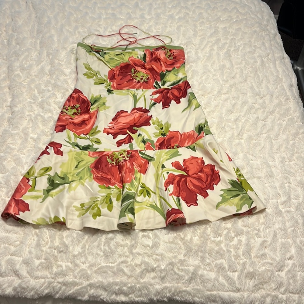 Ann Taylor neck strap dress